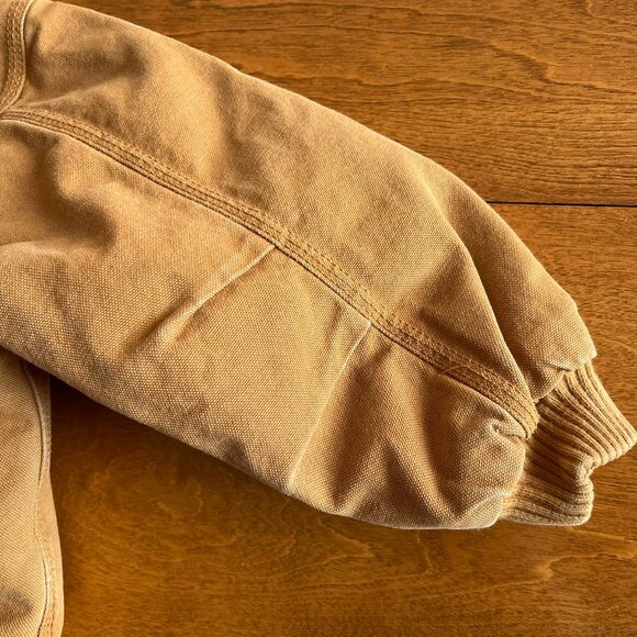 Carhartt tan canvas jacket 3T - Picture 8 of 10